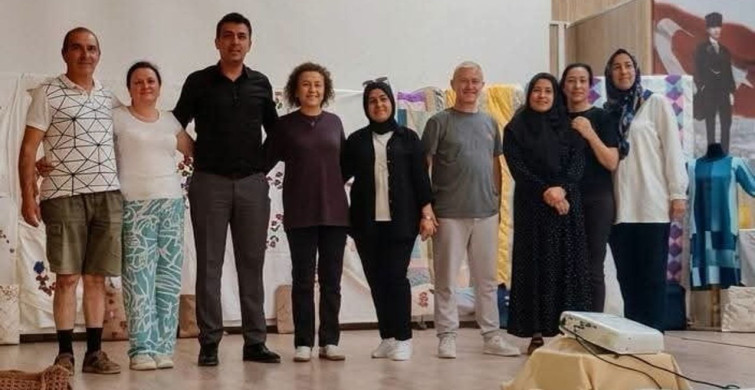 Masmek Selendi’de yıl sonu sergisi büyük ilgi gördü
