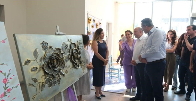 Masmek sergisi sarıgöl’de yoğun ilgiyle karşılandı