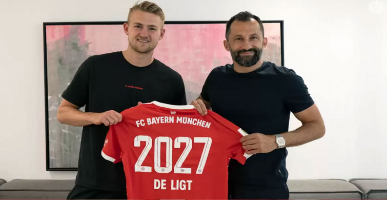 Matthijs de Ligt'ın transferde yeni adresi Bayern Münih oldu!