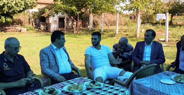 Mayına Basarak Yaralanan Askere Protokol Moral Kaynağı Oldu
