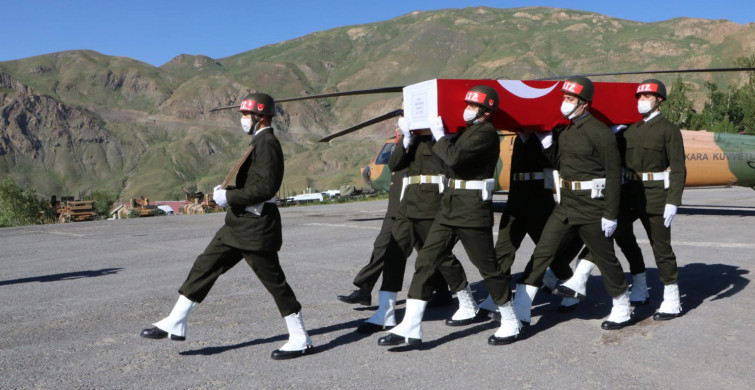 Mayına Basıp Şehit Düşen Uzman Çavuş Törenle Memleketine Uğurlandı