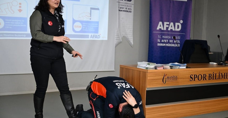 MCBÜ Spor Bilimleri Fakültesi’nde Afet ve Yangın Farkındalığı Etkinliği