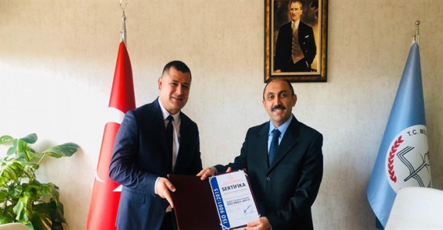 MEB Tarafından "Hasan Polatkan" Ortaokulu'na Kalite Yönetim Sertifikası