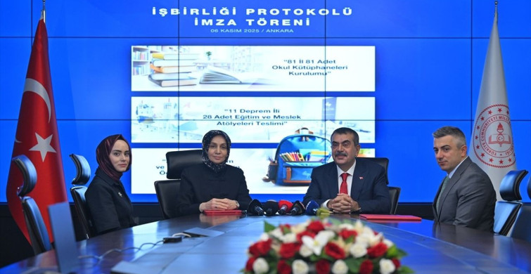 MEB ve Şule Yüksel Şenler Vakfı'ndan Okul Kütüphaneleri İçin İşbirliği Protokolü