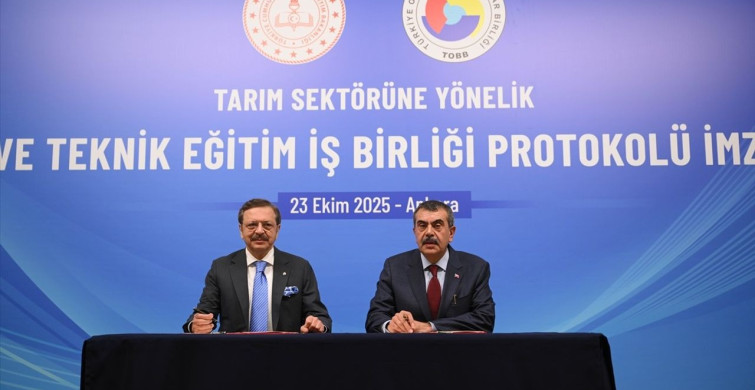 MEB ve TOBB'dan Tarım Sektörüne Özel İşbirliği Protokolü