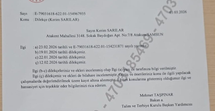 MEB'den Emekli Öğretmene Matematiksal Yanıt