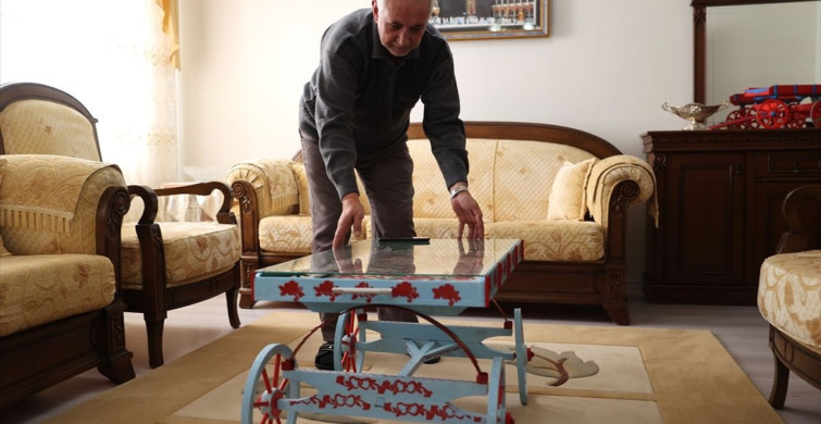 Mehmet Demir'in Atölyesinde Atık Malzemelerle Sanat