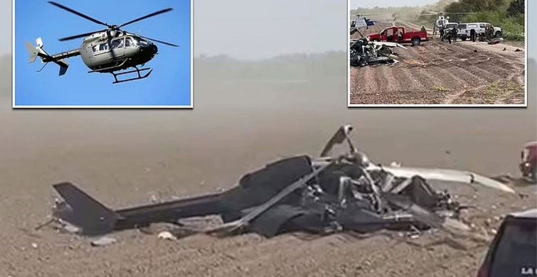 Meksika’da helikopter kazası: 3 ölü!