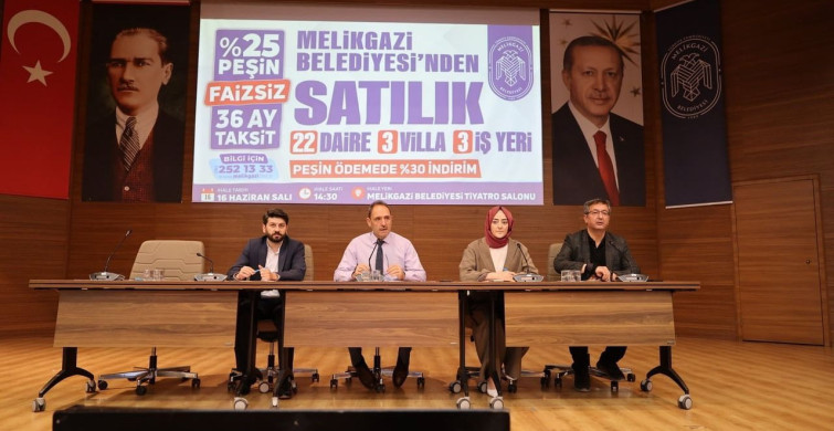Melikgazi’nin ‘kazan kazan finans modeli’ vatandaşlara yine kazandırdı
