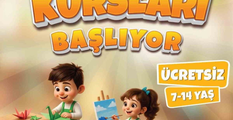Melikgazi’nin yaz kurslarında geri sayım başladı