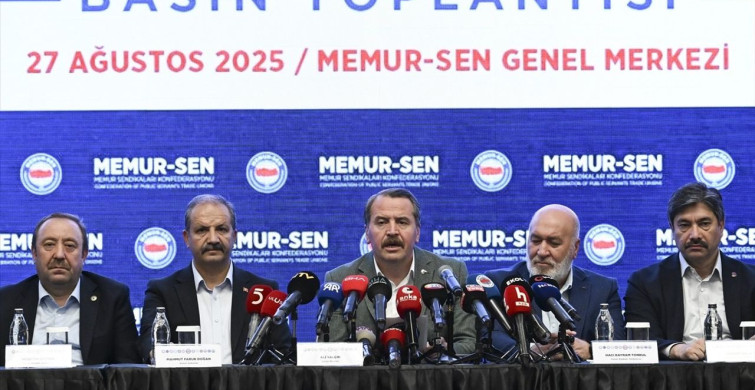 Memur-Sen Genel Başkanı Yalçın, Kamu Toplu Sözleşme Sürecini Değerlendirdi