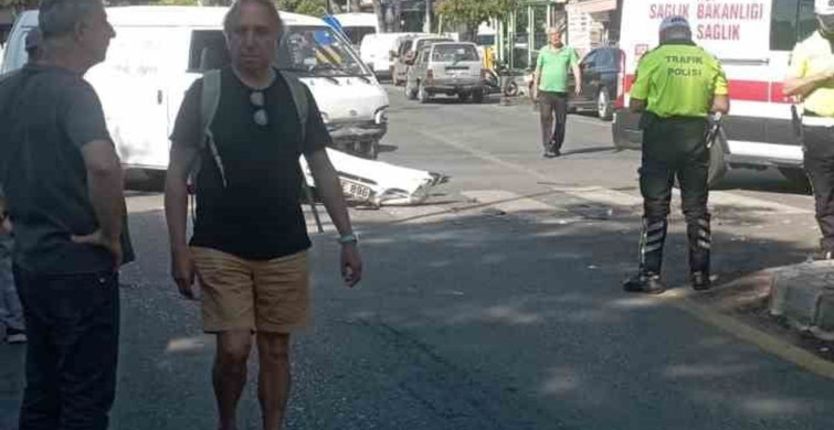 Menteşe'de Trafik Kazası: 1 Hafif Yaralı