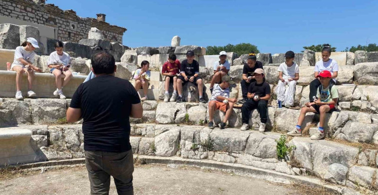 Menteşeli gençler tarih ve sanatla buluştu