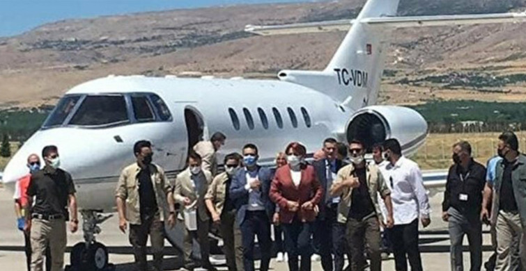 Meral Akşener 'Özel Uçak Kullanmam' Sözünü Unuttu