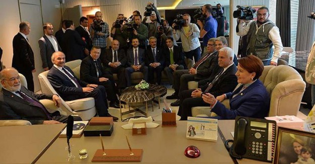 Meral Akşener Temel Karamollaoğlu Görüşmesi