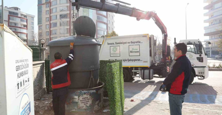 Meram'da Akıllı Atık Yönetimi ile Çevre ve Ekonomi Kazandı