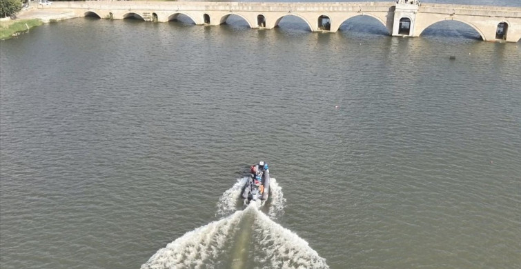 Meriç Nehri'nde Zodyak Botla Sınır Güvenliği Denetimi