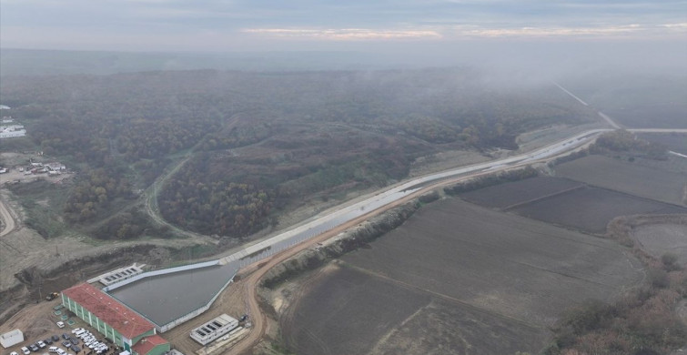 Meriç Nehri'nden Çakmak Barajı'na Su Aktarımı Başladı