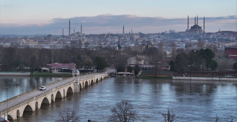 Meriç ve Tunca Nehirlerindeki Düşüş Devam Ediyor