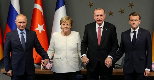 Merkel Ve Macron'dan Putin'e İdlib Çağrısı
