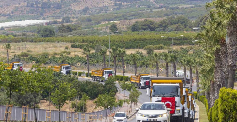 Mersin Büyükşehir Belediyesi araç filosunu güçlendiriyor
