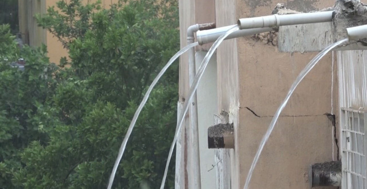Mersin Erdemli'de Salgın Yağışlar Devam Ediyor