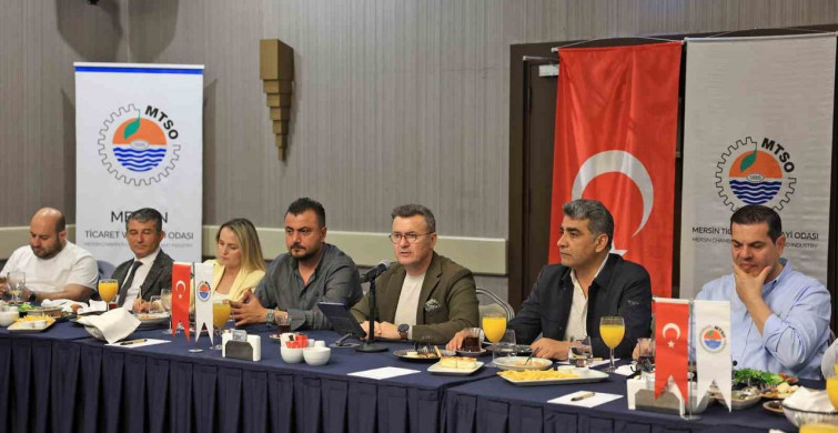 Mersin İş Dünyası Üretim ve İhracatı Görüşmek İçin Bir Araya Geldi