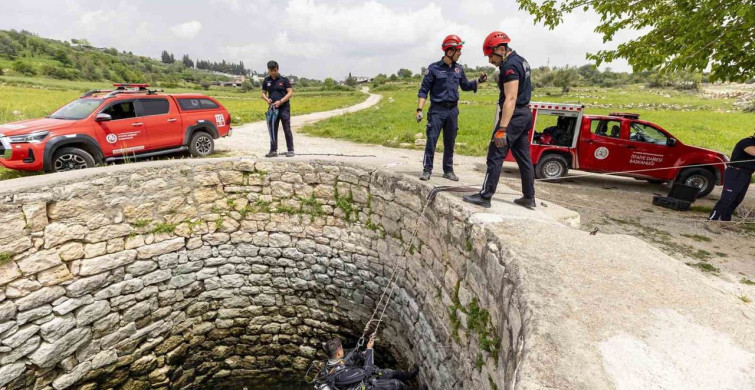 Mersin İtfaiyesi Boğulma Vakalarına Karşı Tatbikat Gerçekleştirdi