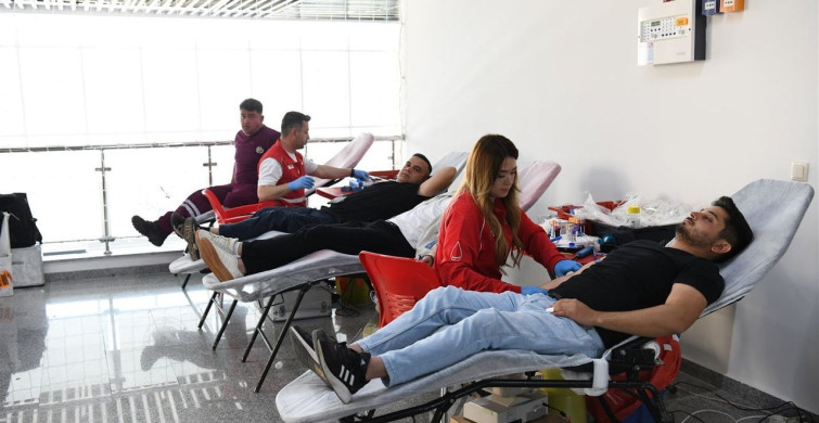 Mersin Orman Bölge Müdürlüğü'nden Kan Bağışına Destek
