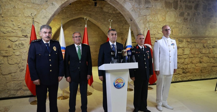 Mersin Valisi Atilla Toros'tan Asayiş Değerlendirmesi