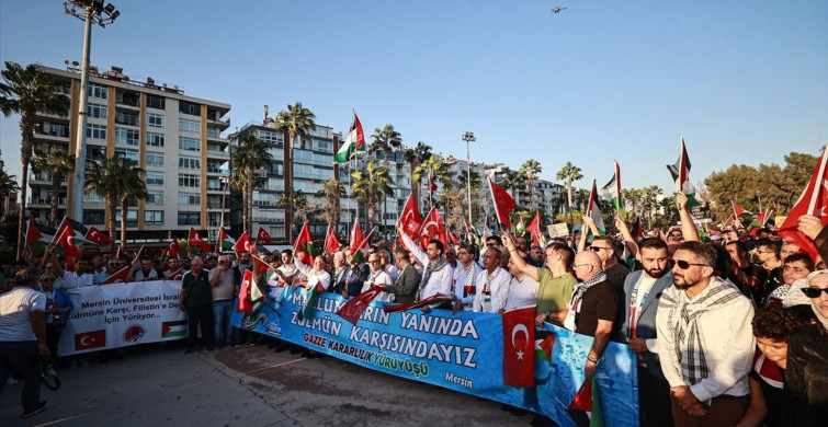 Mersin ve Hatay'da Küresel Sumud Filosu'na Destek Etkinlikleri