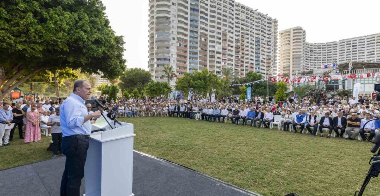 Mersin'de 1,17 milyar liralık altyapı yatırımının temeli atıldı