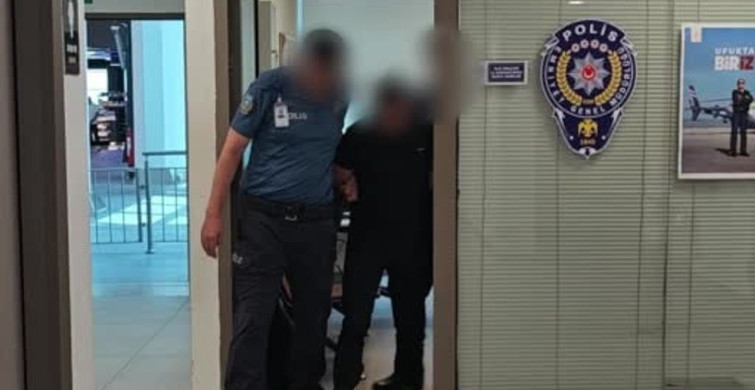 Mersin'de 13 yıl hapis cezasıyla aranan şahıs havalimanında yakalandı