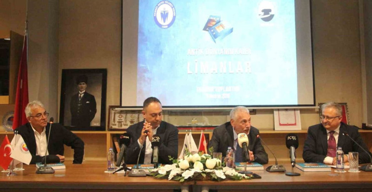 Mersin’de Antik Limanlar Kitabı Tanıtıldı