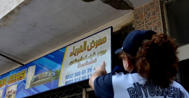 Mersin'de Arapça Tabelalara Denetim