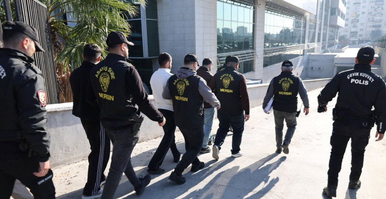 Mersin'de Dolandırıcılık Operasyonu: 10 Kişi Tutuklandı