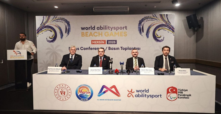 Mersin'de Dünya Bedensel Engelliler Plaj Oyunları Başlıyor