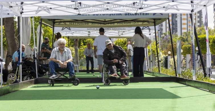 Mersin'de Engelli Sporcular için Bocce Turnuvası Heyecanı