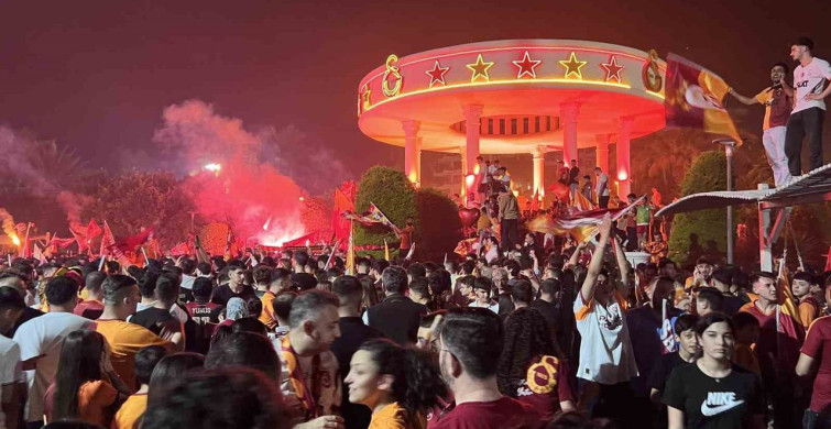 Mersin'de Galatasaray'ın Şampiyonluğu Coşkuyla Kutlandı