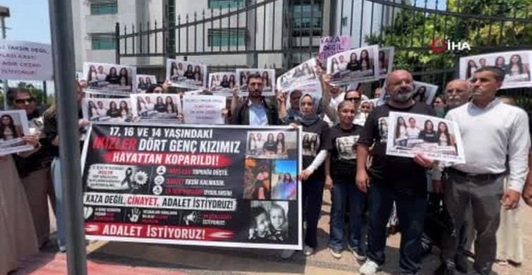 Mersin'de ikiz kardeşler ve kuzenlerinin hayatını kaybettiği kazanın sanığı hakim karşısında