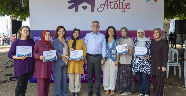 Mersin’de kadın emeği sertifikayla taçlandı