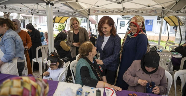 Mersin'de Kadınlar Üretimle Buluşuyor: 'Evimiz Atölye' Projesi