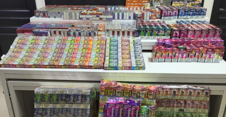 Mersin'de Kömür Yüklü Tırda 550 Kaçak Elektronik Sigara Ele Geçirildi