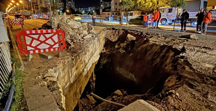 Mersin'de Köprü Çöktü: Güvenlik Önlemleri Alındı