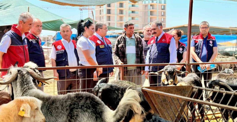 Mersin'de Kurban Bayramı Öncesi Satış Noktalarına Sıkı Denetim