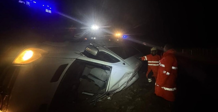 Mersin'de Minibüs Uçuruma Yuvarlandı, 13 Yaralı