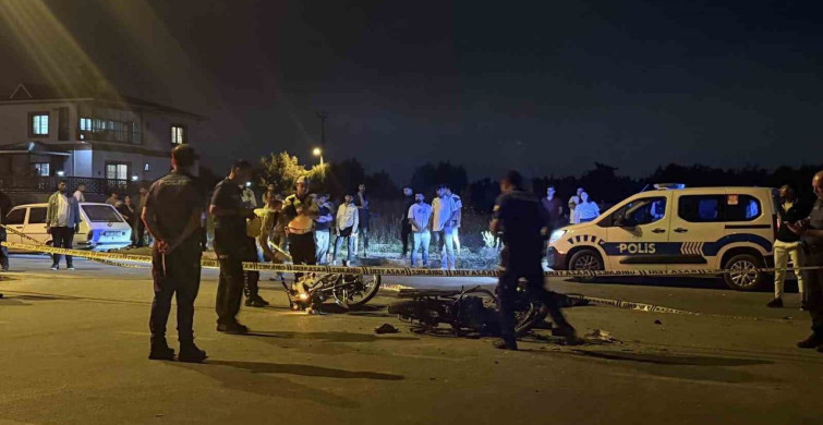 Mersin'de motosiklet kazası: 1 ölü, 1 yaralı