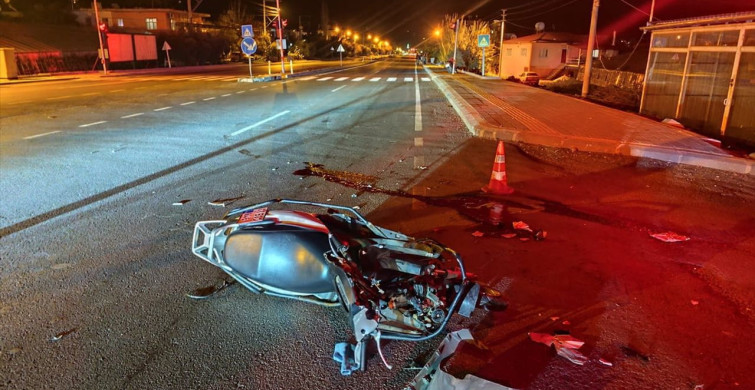 Mersin'de Motosiklet Kazası