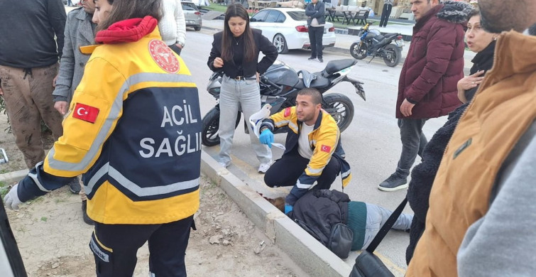 Mersin'de Motosiklet Kazası: 3 Yaralı