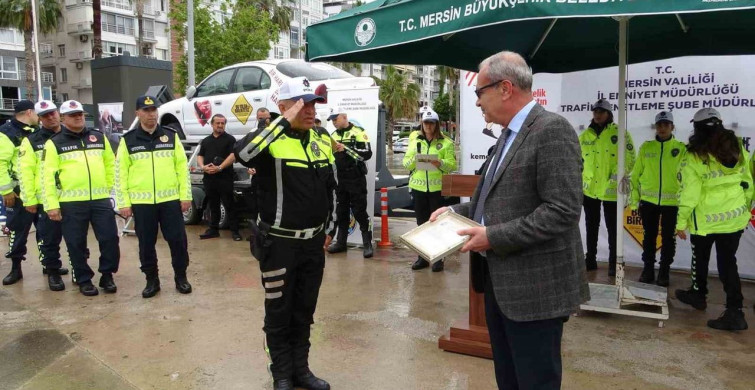 Mersin'de Trafik Haftası Farkındalık Etkinliği